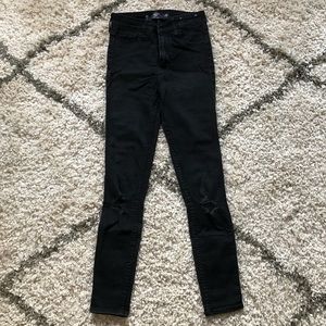 Hollister Black Skinny Jeans